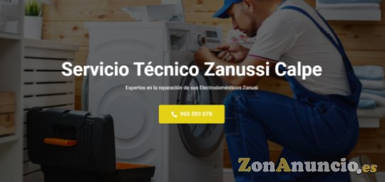 Servicio Técnico Zanussi Calpe 965217105